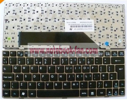 NEW Msi Wind U135DX U160DX U135 U160 notebook UK keyboard